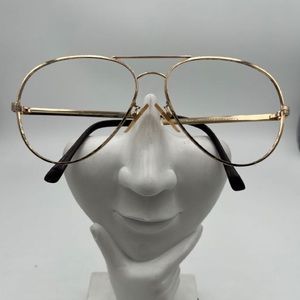 Vintage Cottet Gold Pilot Sunglasses Frames 60